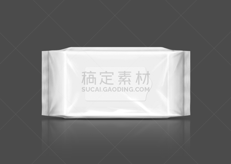 塑胶,动物的育儿袋,分离着色,灰色背景,水平画幅,绘画插图,化妆用品,婴儿湿巾,模板,餐巾