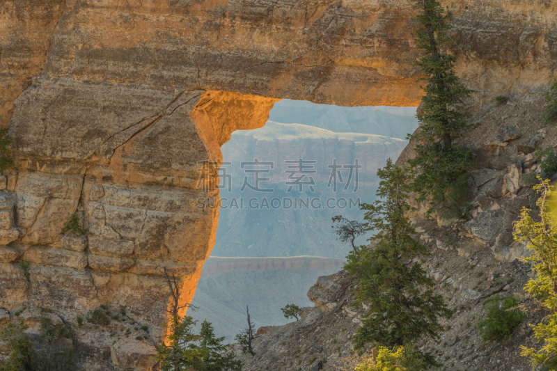 大峡谷北缘,大峡谷,天使之窗,自然,美国,旅游目的地,水平画幅,地形,无人,原野