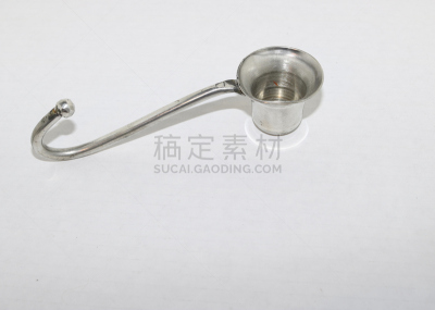 烛花剪,古董,蜡烛,美国,水平画幅,无人,白色背景,银,摄影