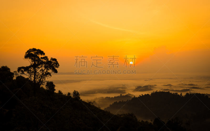 彭亨州,自然,天空,水平画幅,无人,户外,马来西亚,云景,太阳,灰尘