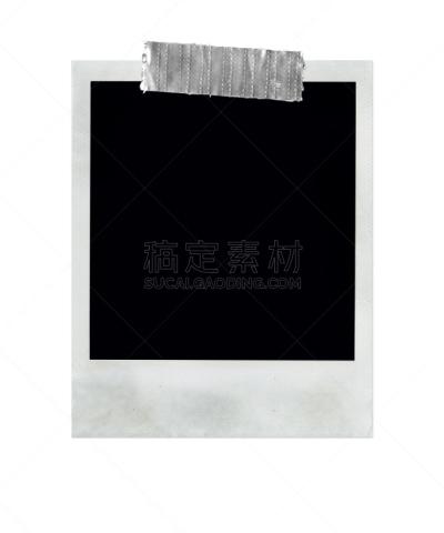 电工胶布,一次成像照相机,即时成像,宝丽莱,垂直画幅,边框,影片,古老的,白色,空的