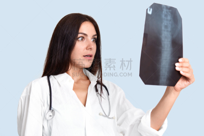 放射科专家,看,室内,脊柱,惊奇,旅途,震惊,检查,生病