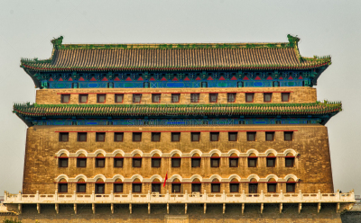 塔,箭术,故宫,外立面,旅游目的地,水平画幅,墙,禁止的,户外,大门