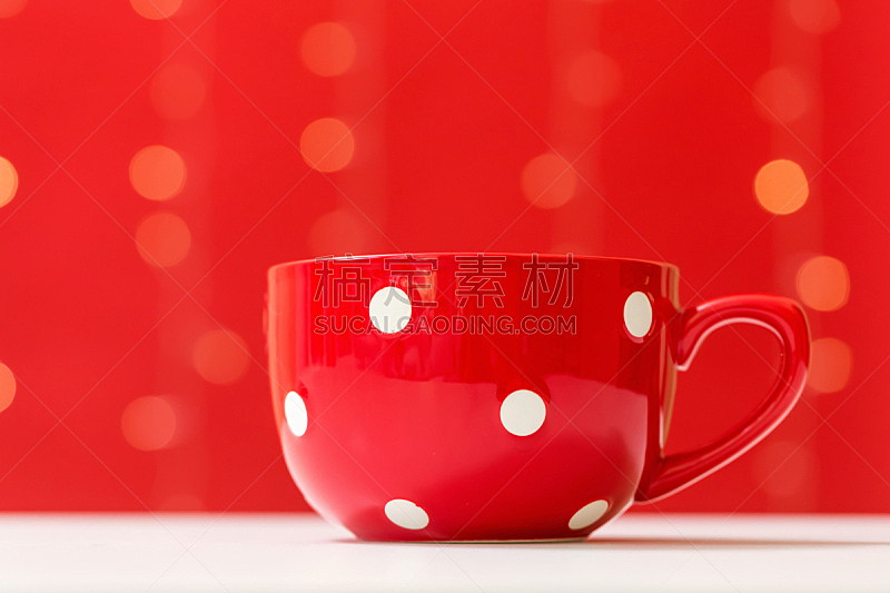 咖啡杯,led灯,周末活动,红色,事件,闪亮的,季节,照明设备,杯,圆点