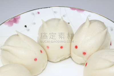 面包,蒸菜,中式小笼包,刺猬,中国华北部,水平画幅,开胃品,特写,烹调用具,白色