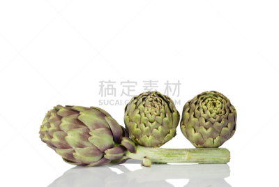 朝鲜蓟,三个物体,褐色,水平画幅,绿色,木制,生食,生物学,乡村风格,十字形