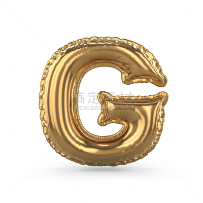 三维图形,英文字母g,气球,金色,充气品,分离着色,英语,单词,背景分离,字母