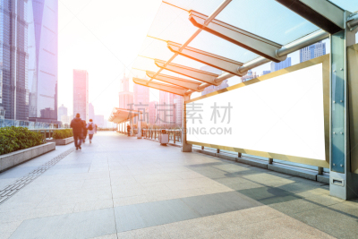 布告栏,上海,空白的,市区路,办公室,天空,留白,边框,水平画幅,消息