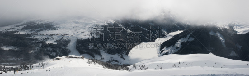 齐勒谷,度假胜地,冬季运动,水平画幅,北提洛尔,雪,无人,全景,滑雪运动,户外