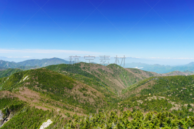 山,看风景,顶部,巴岳山,崎玉县,飞驒山脉,休眠火山,山梨县,长野县,天空
