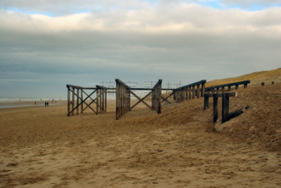 海滩,冬天,2005,阿姆斯特河,自然,天空,水平画幅,沙子,无人,欧洲