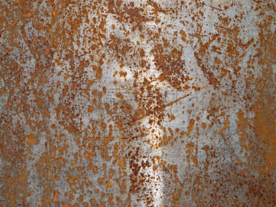 生锈的,钢铁,盘子,正面视角,褐色,重的,水平画幅,银色,人造,金属