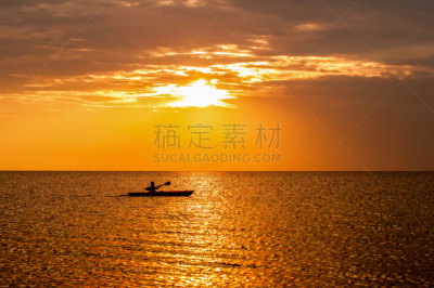 海滩,帕姆利科湾,皮船,气候,水平画幅,沙子,无人,早晨,夏天,户外