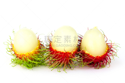 红毛丹,亚洲,有机食品,精神振作,红色,季节,背景分离,清新,热带气候,食品