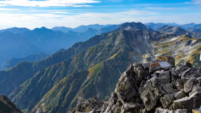 山,山脊,彩色背景,云,户外,高处,山脉,自然,非凡的,风景
