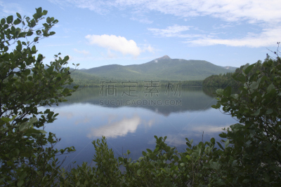 山,水平画幅,无人,戚叩落亚山,康韦,户外,湖,彩色图片,卷云,云