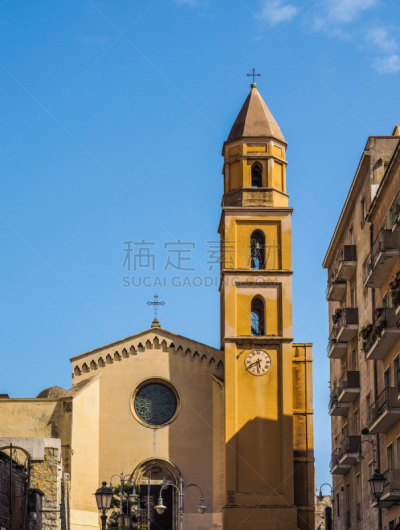 Santa Eulalia church in Cagliari (hdr)