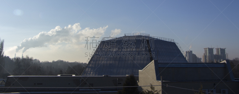 天空,烟囱,烟,海洋,气候,曙暮光,烟囱岩,气候与心情,工业