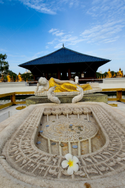 科伦坡,湖,斯里兰卡,寺庙,贝拉贝克撒,马六甲州,斯里兰卡人,垂直画幅,早晨,户外