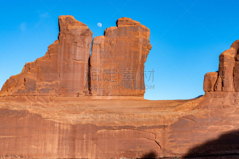 犹他,卡司特峡谷州立公园,冬天,高对比度,彩色背景,云,沙岩,雪,自然美,沙漠