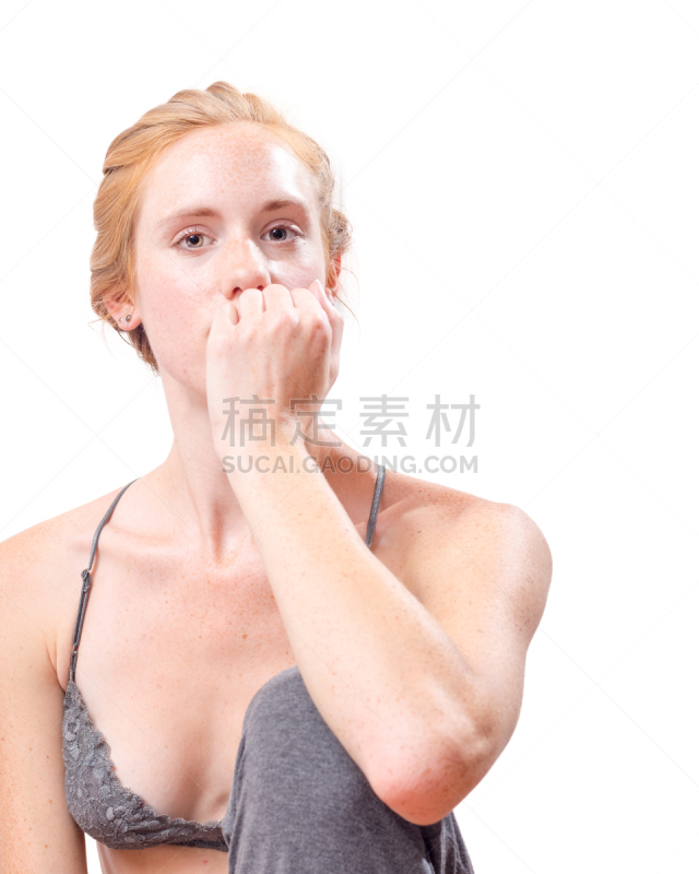 肖像,美,女性,白色人种,垂直画幅,晒黑,注视镜头,白人,仅成年人,花边