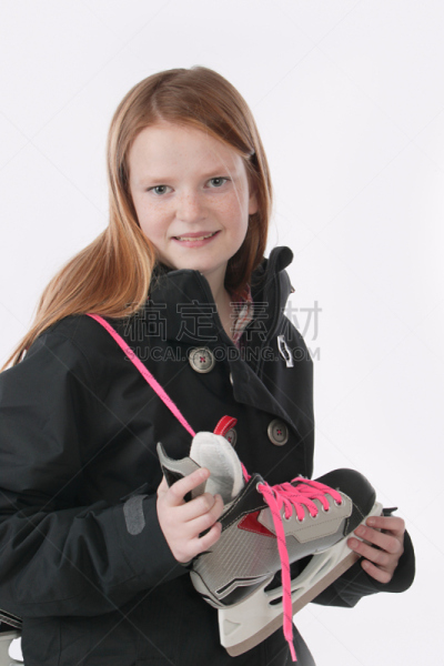 女孩,skate creek,垂直画幅,青少年,运动,彩色图片,少女,10岁到11岁,滑冰,摄影