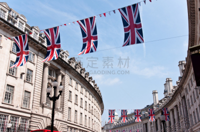 建筑,伦敦,第60或第75周年纪念,安全护栏,伊丽莎白二世,牛津街,牛津广场,皮卡迪利广场,法定假日,阿方索十三世