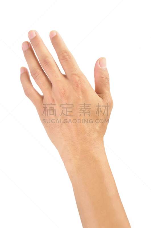 手,男人,垂直画幅,四肢,指甲,拇指,人,背景分离,特写