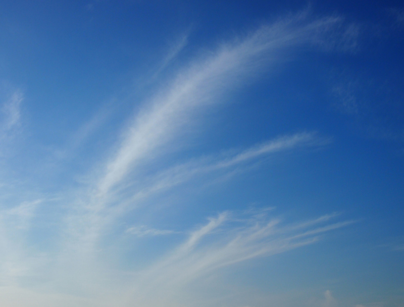 天空,自然,蓝色,云,背景,夏天,美,风,臭氧层,气候预览效果