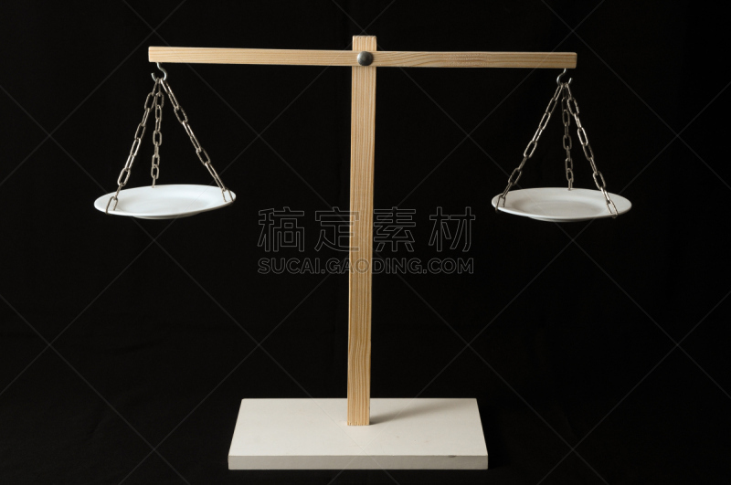 锅,两个物体,白色,平衡,重的,水平画幅,古典式,人,秤,比例