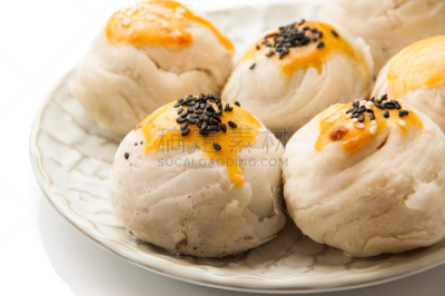 月饼,甜点心,春节,酥皮糕点,水平画幅,无人,蛋糕,烘焙糕点,面包店,小吃