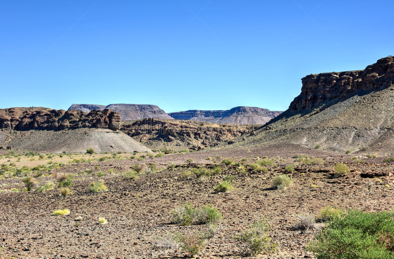 非洲,纳米比亚,鱼河峡谷,自然,全景,图像,纪念碑,峡谷,沙漠,户外