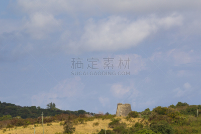 磨坊,圣克罗伊岛,甘蔗,维京群岛,簇叶从生的,美属维尔京群岛,云,图像,草,无人