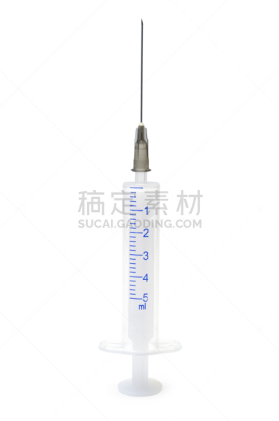注射器,垂直画幅,彩色图片,设备用品,无人,白色背景,健康保健,背景分离,营养品,工具