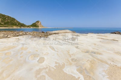 塞浦路斯,特写,海滩,岩石,岛,火山口,卡帕斯,水,天空,美
