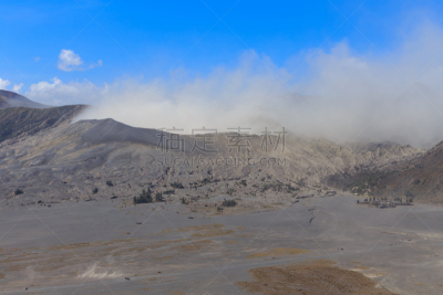 婆罗摩火山,山,火山,泗水,滕格尔火山,bromo-tengger-semeru national park,东爪哇,火山喷口,水平画幅,火山地形