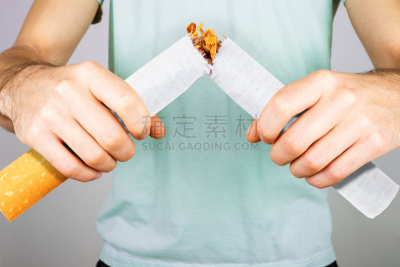 巨大的,吸烟问题,男性,香烟,水平画幅,古典式,风险,拆毁的,碾碎了的,特写