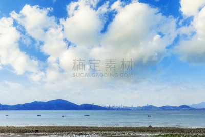 礁石,海滩,海洋,白岩,青岛,水,天空,美,水平画幅,沙子