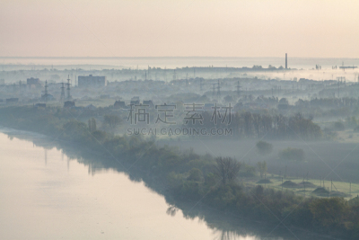 河流,自然美,柔和,黎明,户外,季节,冬天,夏天,蓝色,早晨
