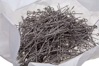 大量物体,钢铁,珠针,纸,安全护栏,裁缝,水平画幅,无人,尖利,金属