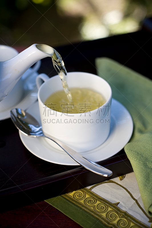 餐盘,茶,桃花心木,垂直画幅,无人,玻璃,早晨,饮料,下午茶,彩色图片