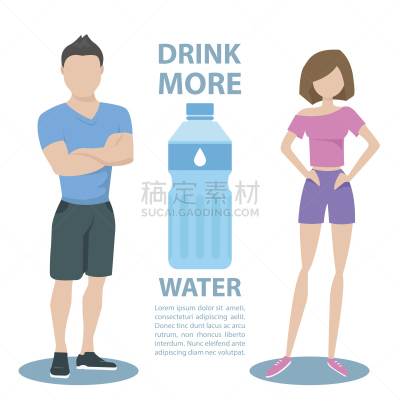 饮料,运动,异性恋,饮用水,雕刻图像,大于号,概念,活力,健康