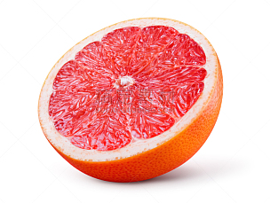 葡萄柚,背景分离,水果,白色背景,一半的,分离着色,柚子,香橼,农业,剪贴路径