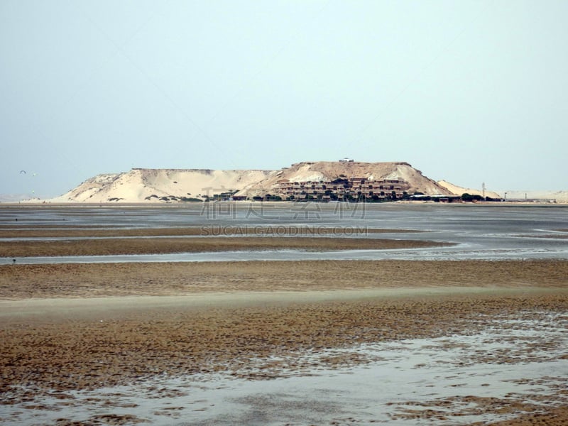 大西洋,海岸线,western sahara,西撒哈拉沙漠,达禾赖绿洲,热,空的,摩洛哥,沙漠,岩石