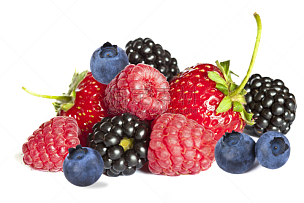 浆果,分离着色,蓝莓,草莓,花束,饮食,食品,多样,清新