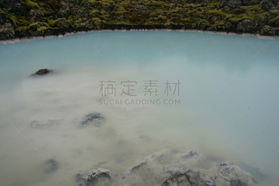 蓝湖,冰岛国,冬天,间歇泉,火山地形,欧洲,自然,寒冷,图像,度假