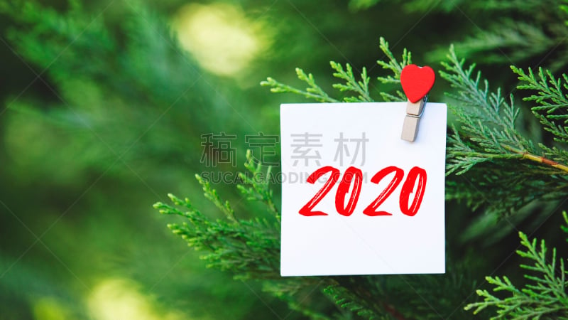 贺卡,信函,可爱的,九月,纹理效果,十月,2020,边框,新年前夕,橙色