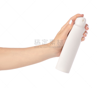 除臭剂,手,留白,艺术家,风,喷雾罐,芳香的,spa美容,白色,容器