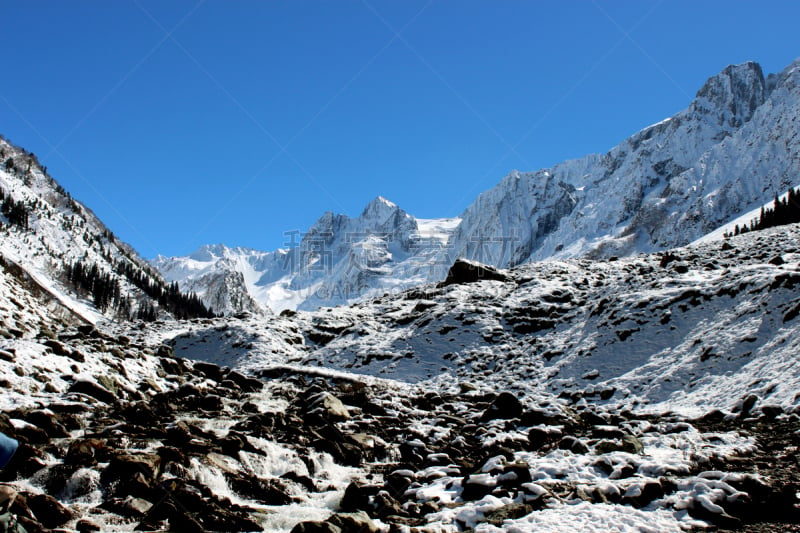 雪,冬天,印度,山谷,山,索马,查谟和克什米尔,天空,气候,旅行者