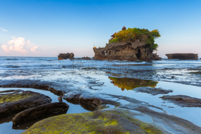 海神庙,巴厘岛,印度尼西亚,三宝颜锡布格,indopacific ocean,水,天空,美,度假胜地,水平画幅